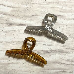 New Hair Claw Clips 2 Pcs